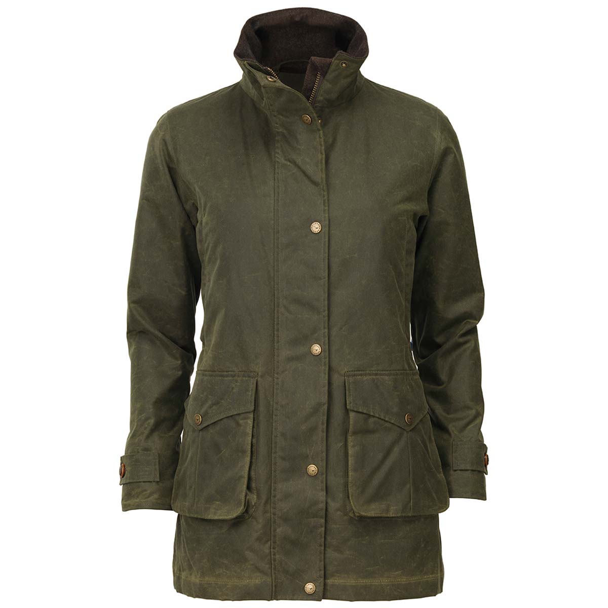 Forest green women's coat best sale