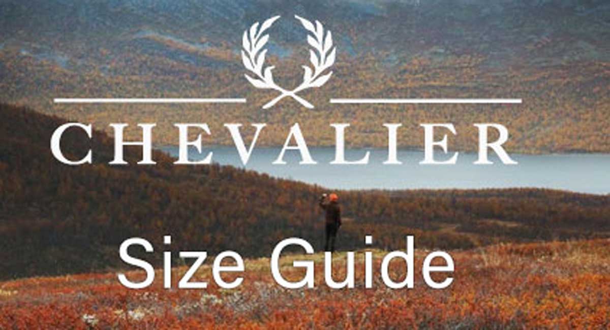 Chevalier Size Guide - Men's & Women's Clothing