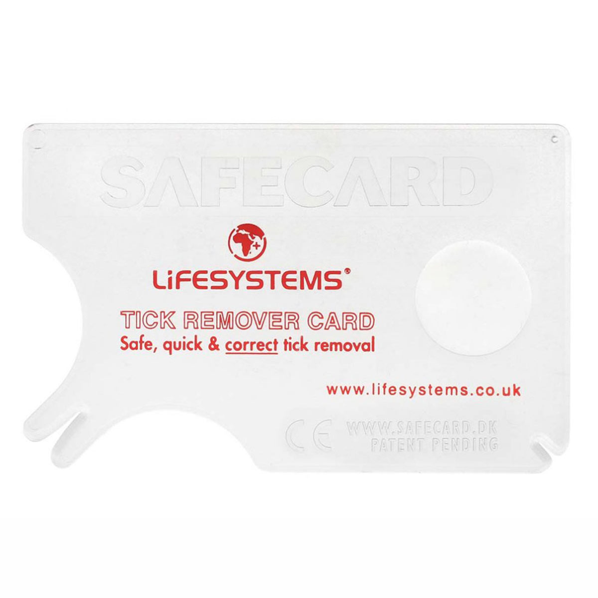 Lifesystems Tick Remover Card