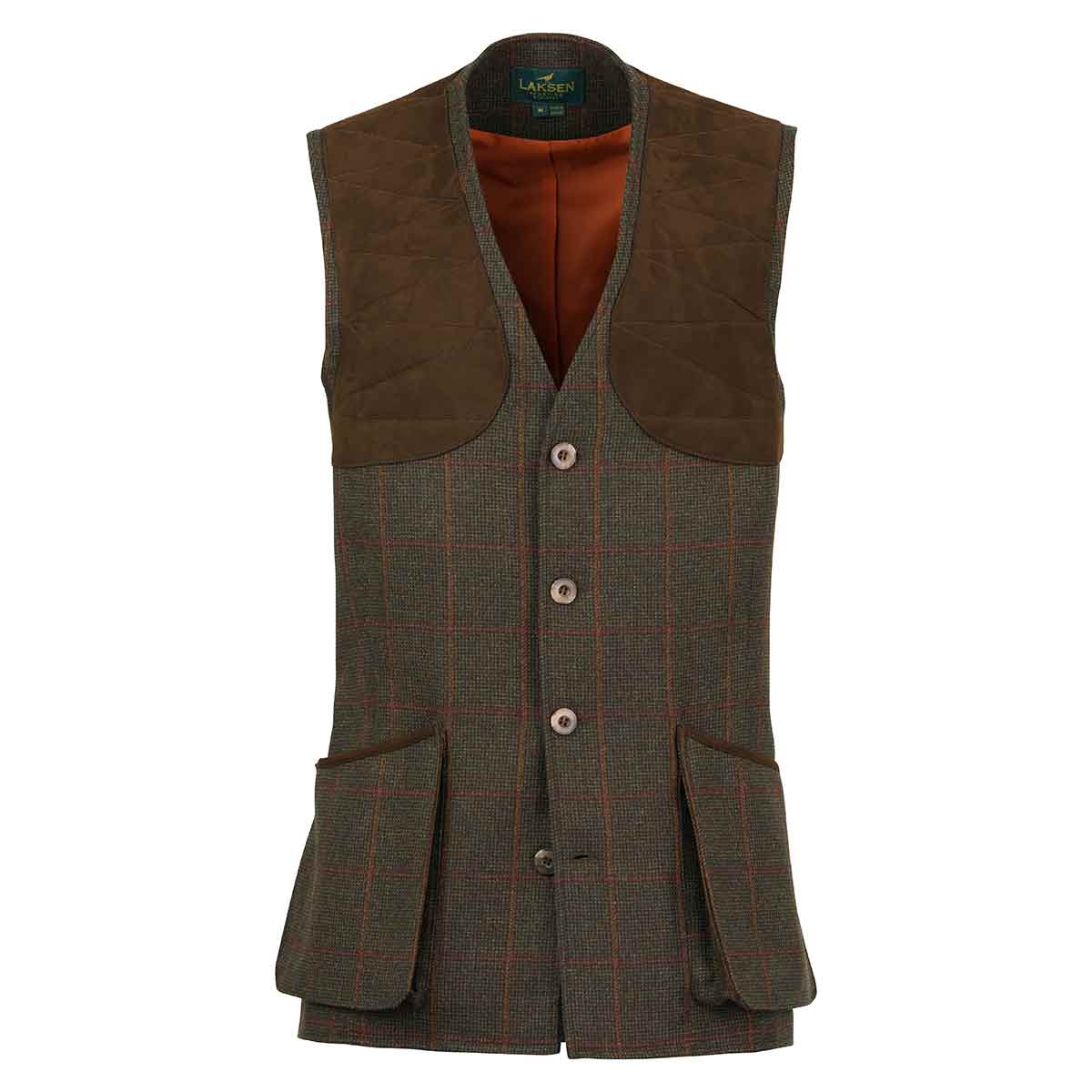 Laksen Hastings Leith Tweed Shooting Vest