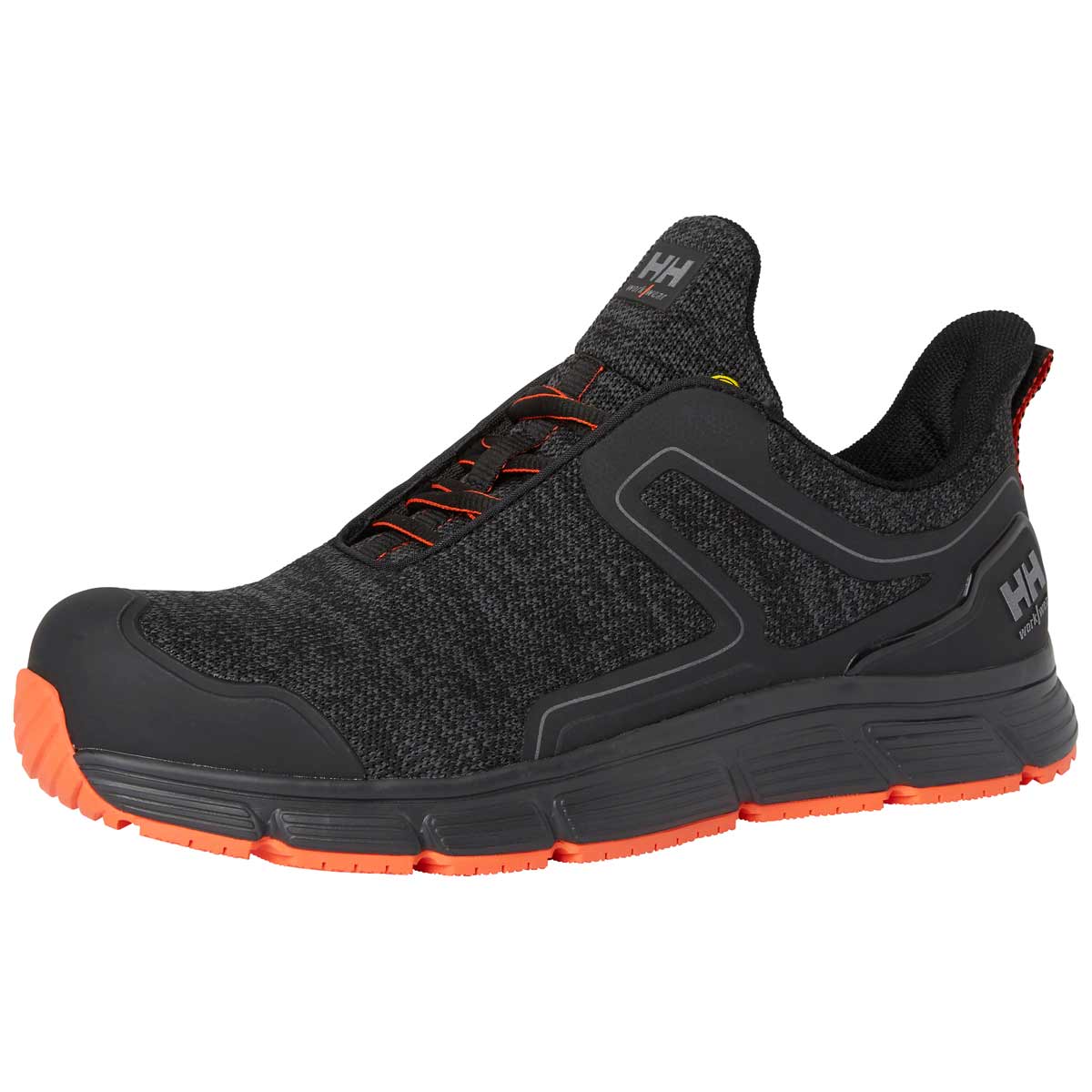 Helly Hansen Kensington Low-Cut S3 Shoes Black & Orange Angle