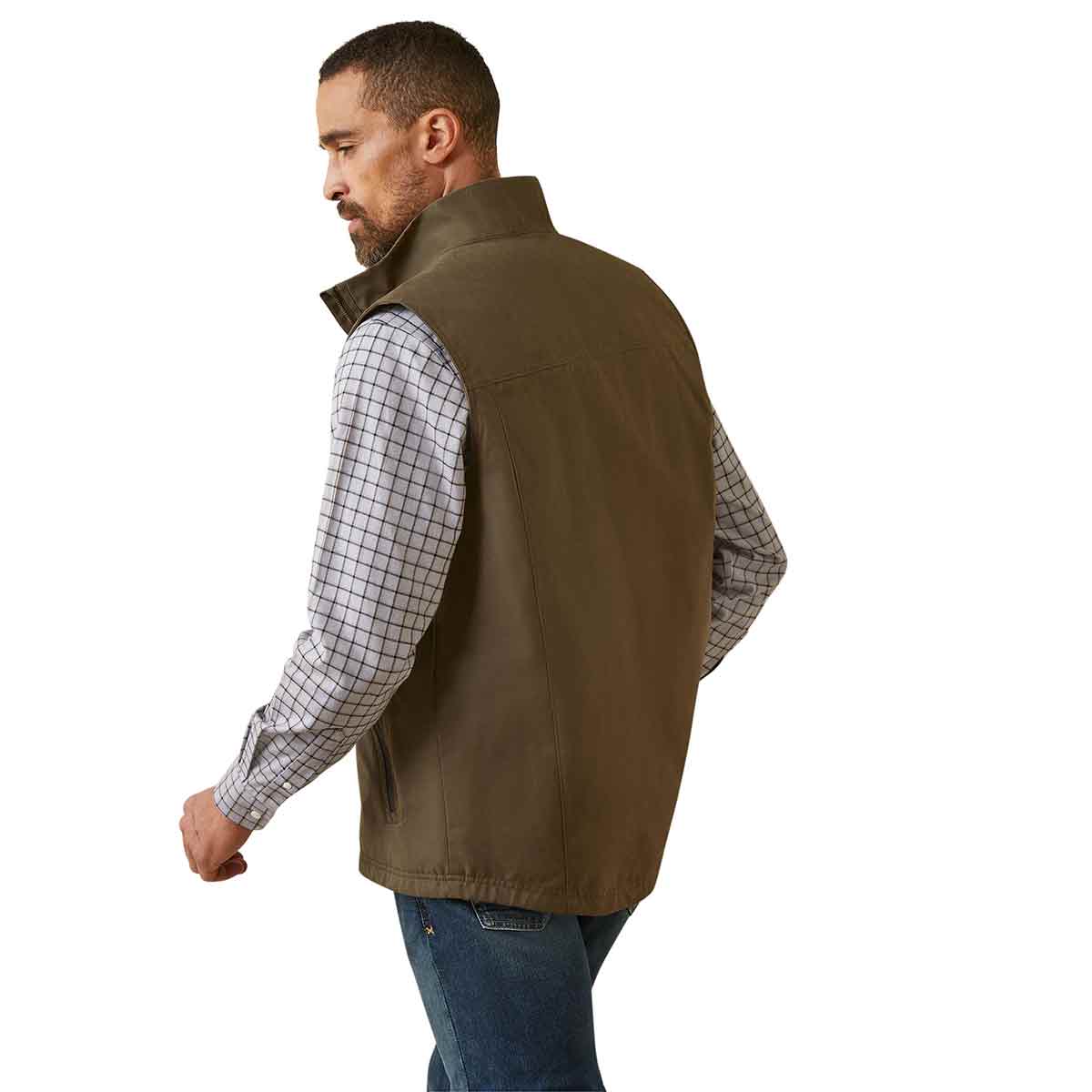 Ariat Men's Argentium Insulated Vest Rear