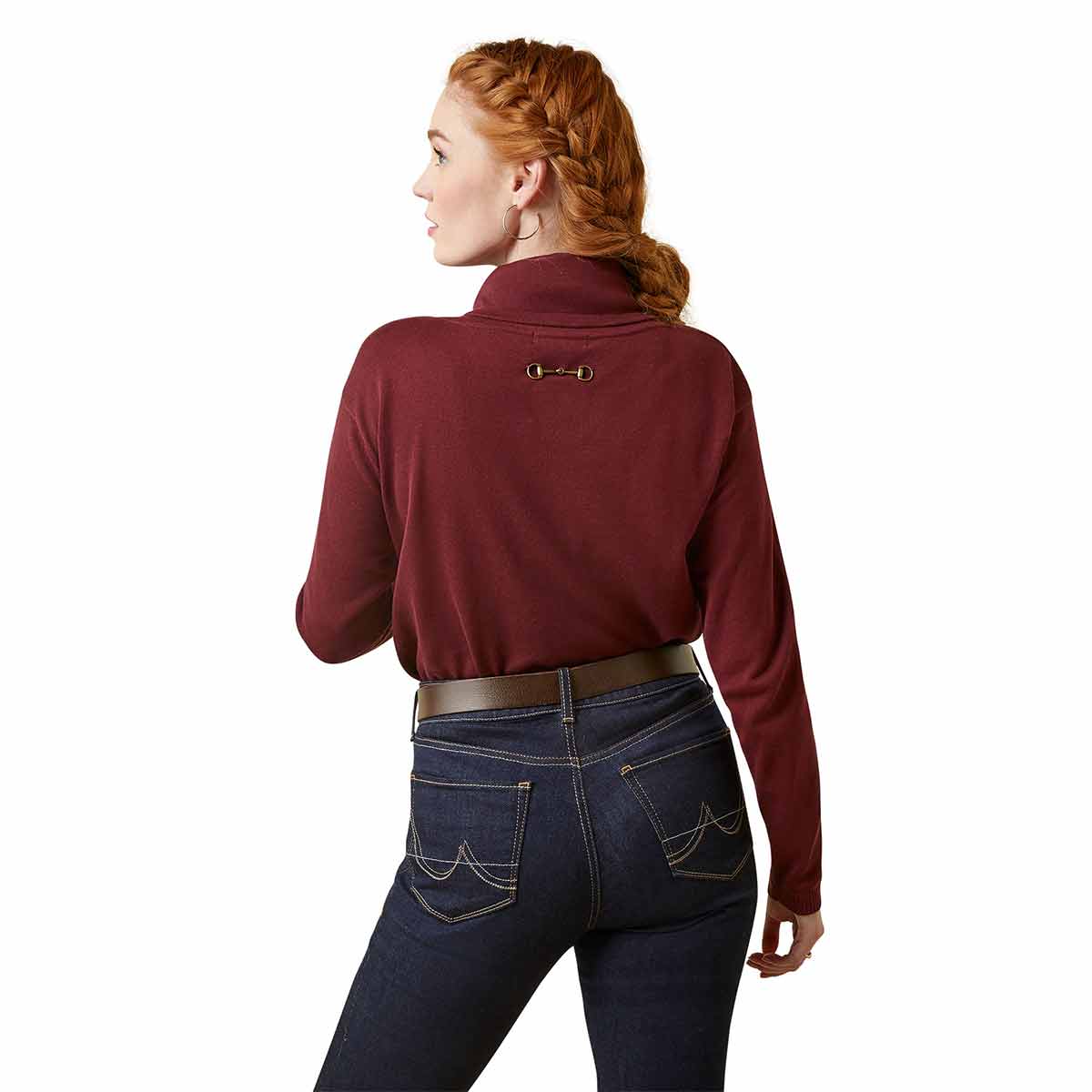 Red ariat sweater sale