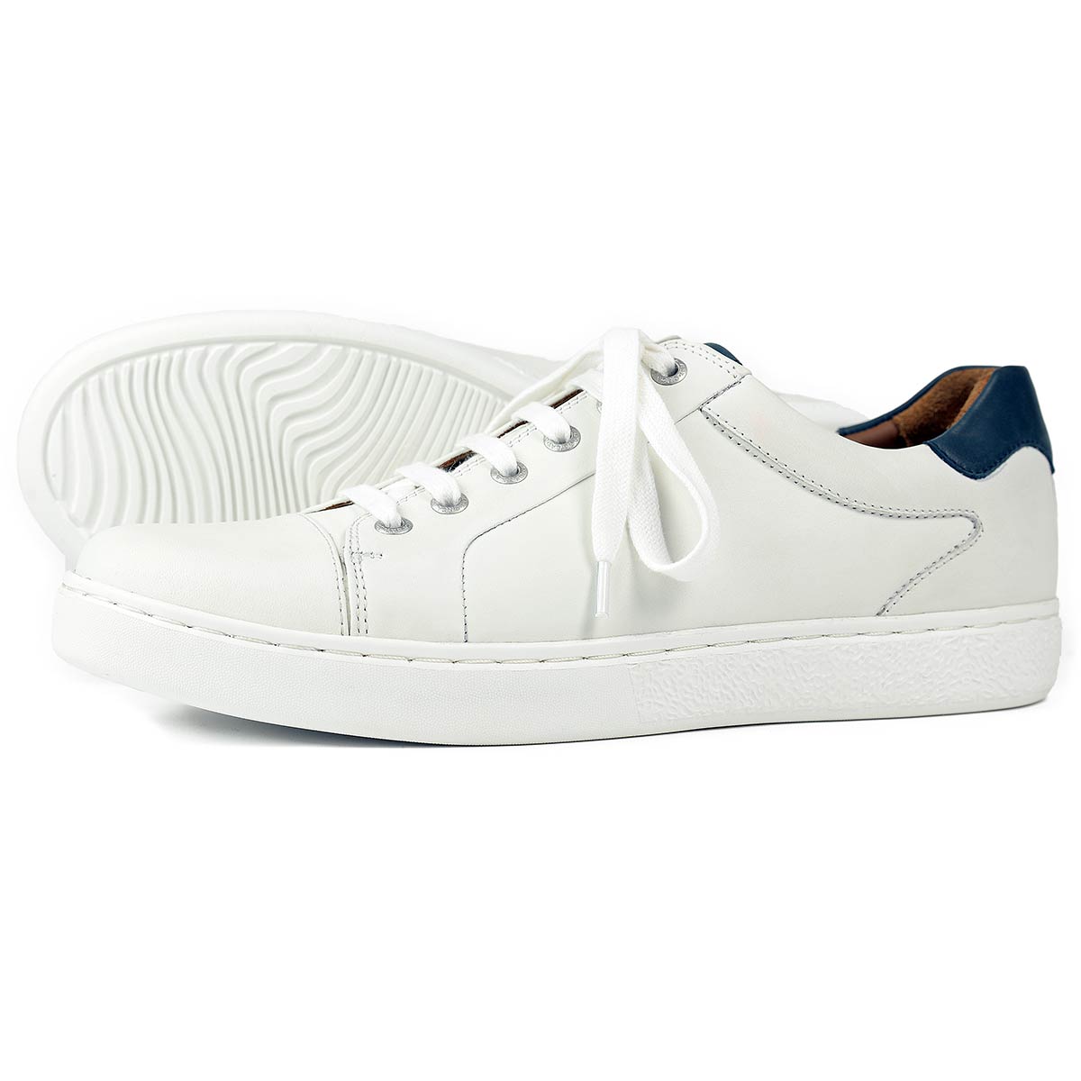 Orca Bay Belgravia Mens Trainers White Navy