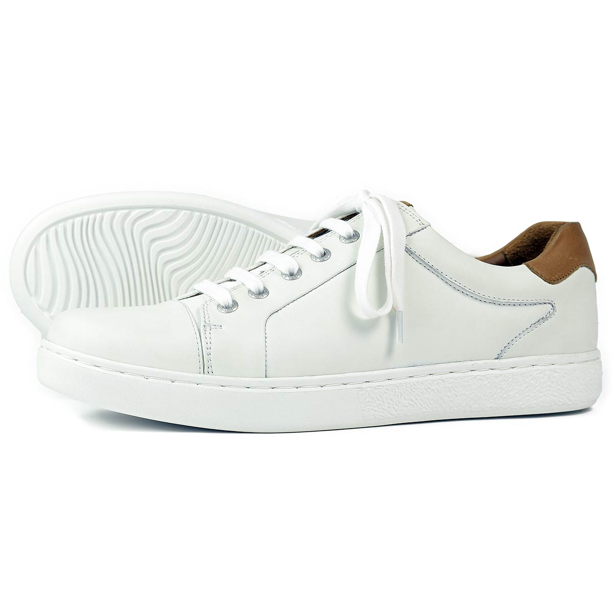 Orca Bay Belgravia Mens Trainers White Tan