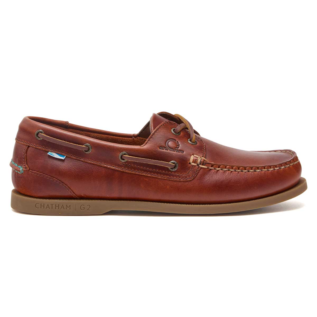 Chatham Deck II G2 Men's Deck Shoes - Chestnut - Right