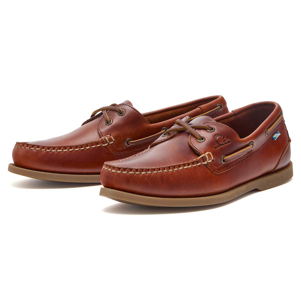 Chatham Deck II G2 Men's Deck Shoes - Chestnut