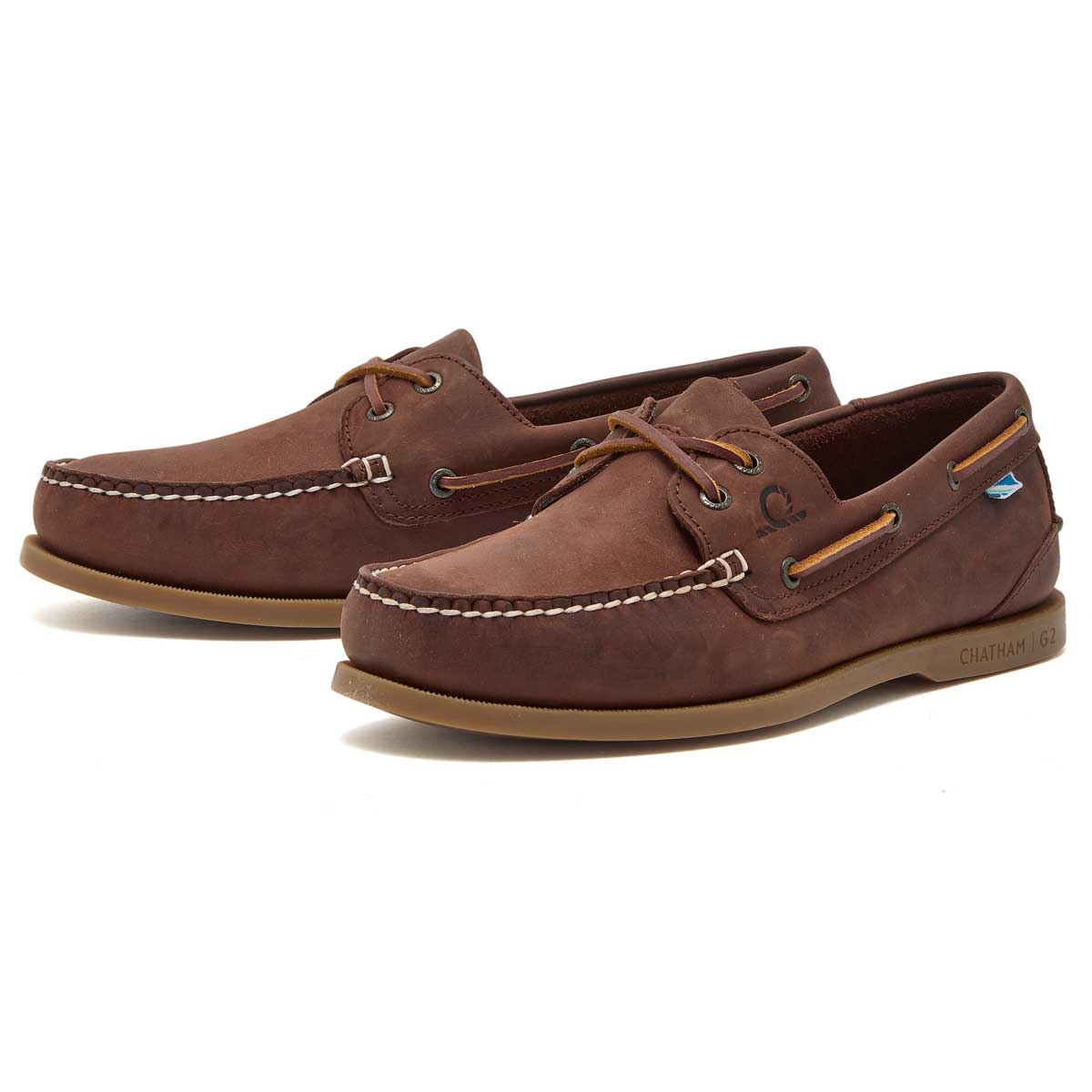 Chatham Deck II G2 Men's Deck Shoes - Chocolate