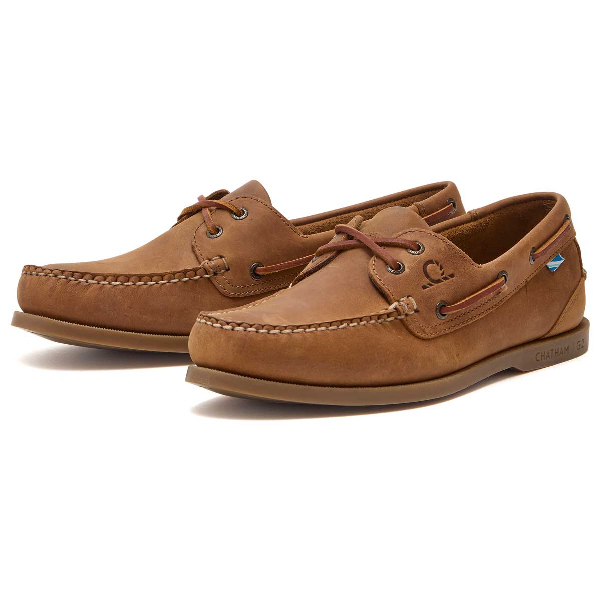 Chatham Deck II G2 Men's Deck Shoes - Walnut