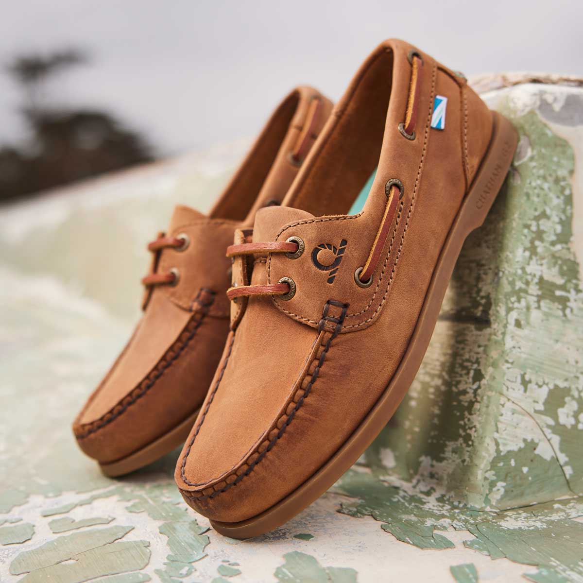 Chatham Deck Lady II G2 Women's Deck Shoes - Walnut