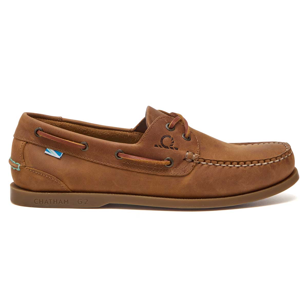 Chatham Deck Lady II G2 Women's Deck Shoes - Walnut  - Right