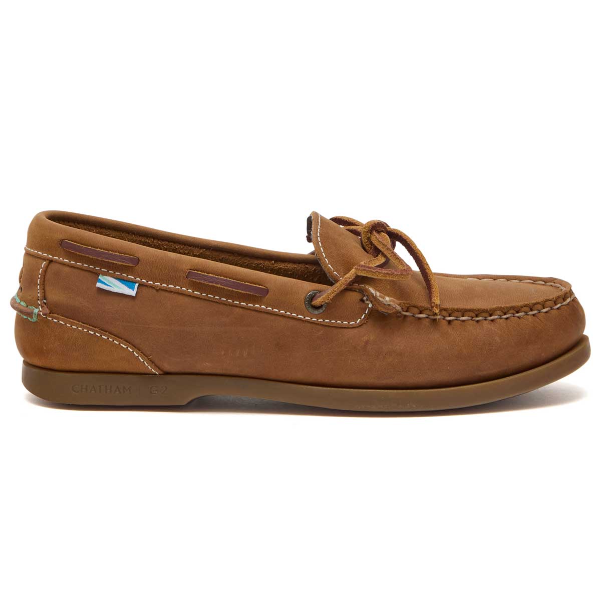 Chatham Olivia Lady G2 Women's Deck Shoes - Walnut - Right