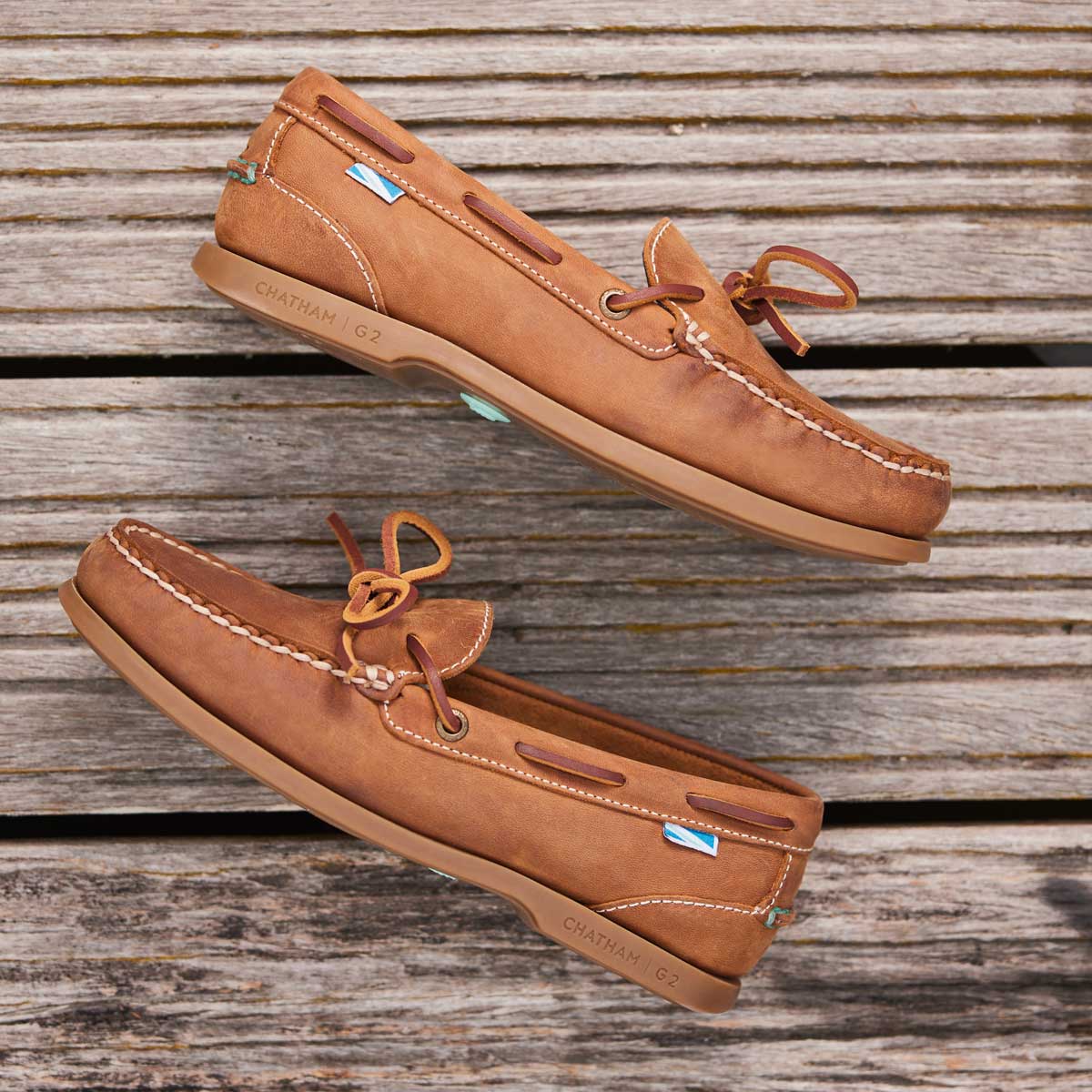 Chatham Olivia Lady G2 Women's Deck Shoes - Walnut