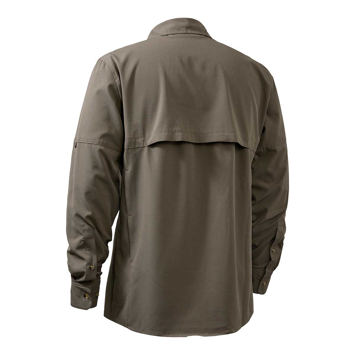 Deerhunter Canopy Shirt - Stone Grey - Rear