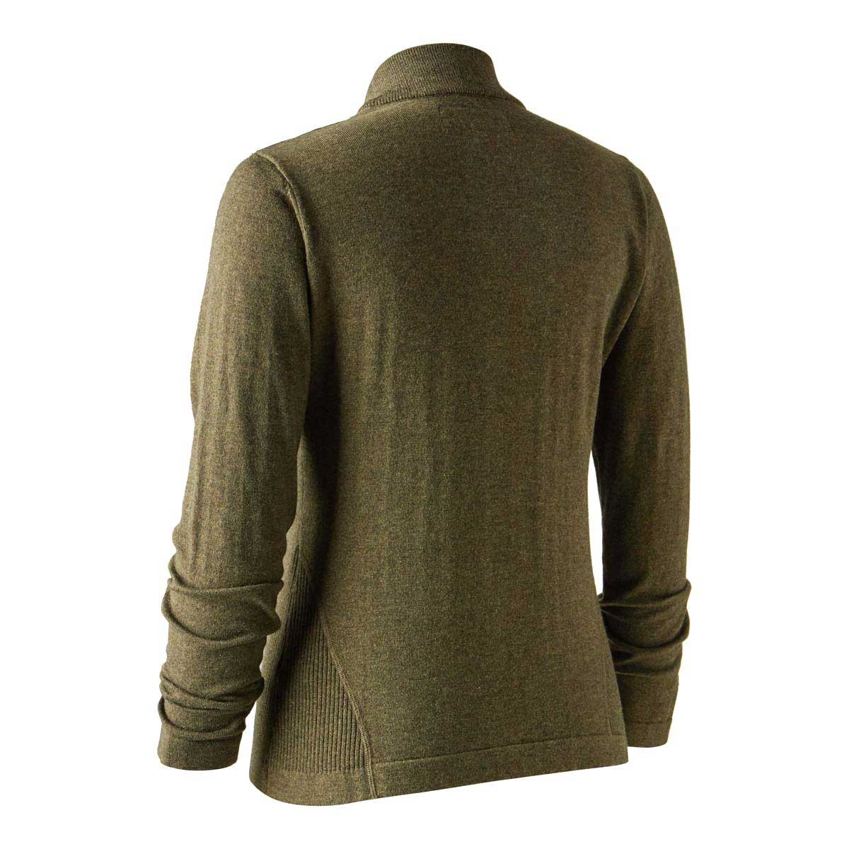 Deerhunter Lady Darlington Knit Cardigan - cypress rear