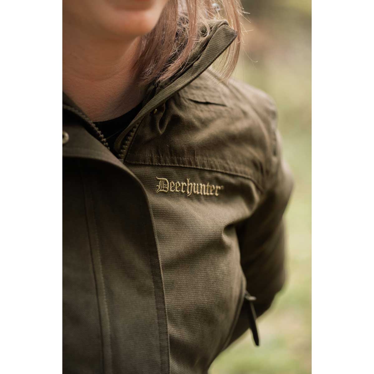 Deerhunter Lady Eagle Winter Jacket - Chest detail