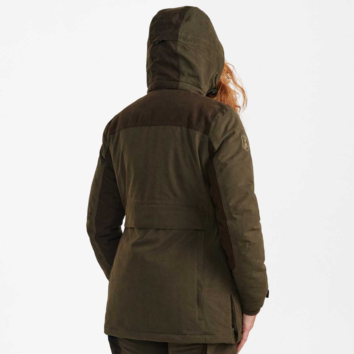 Deerhunter Lady Eagle Winter Jacket - On Model - Rear