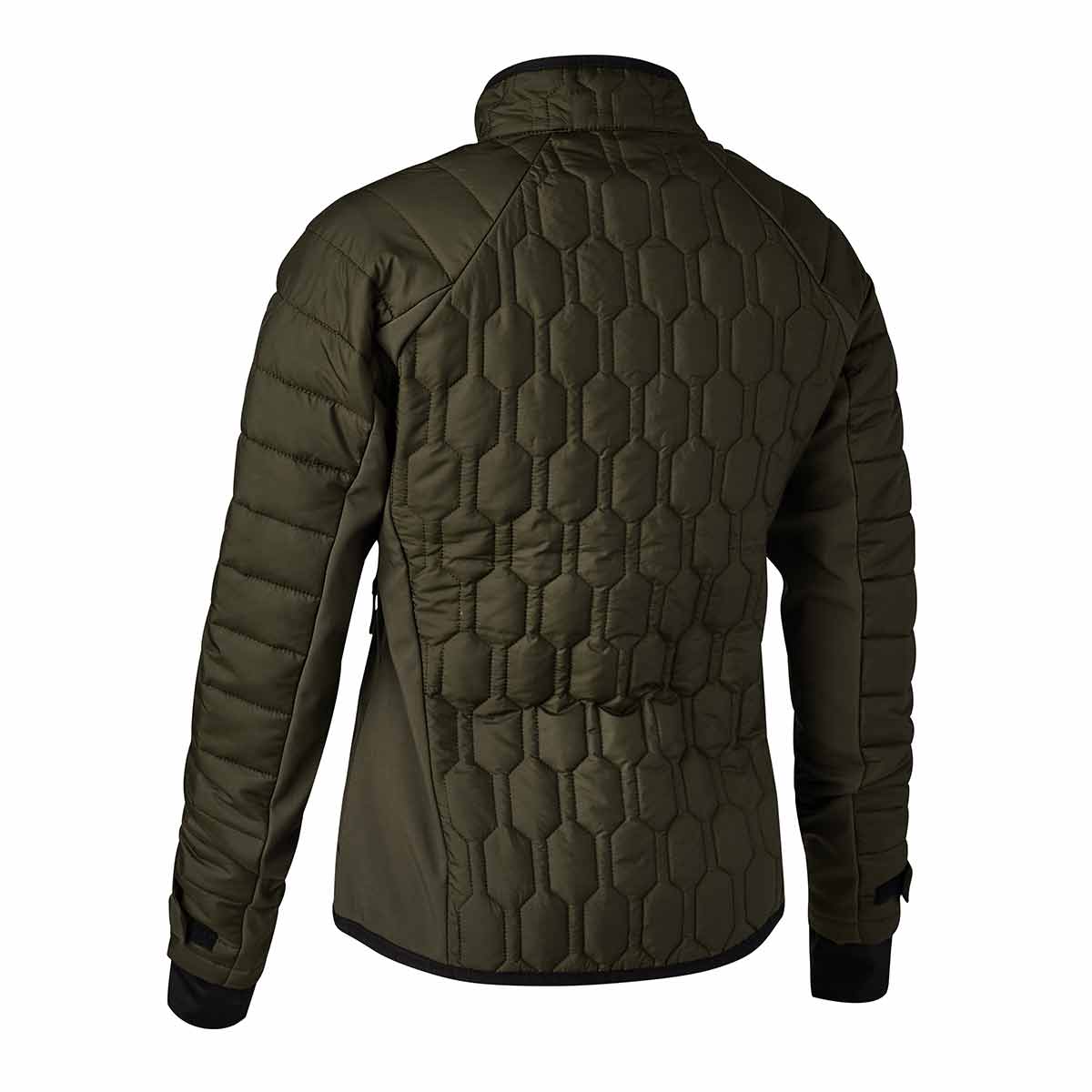 Deerhunter Lady Mossdale Quilted Jacket - Forest Green - Rear