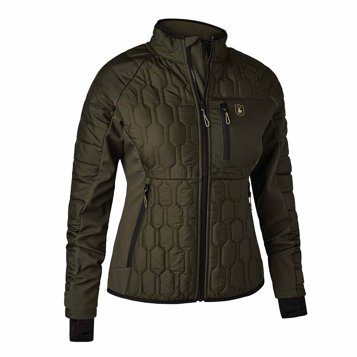 Deerhunter Lady Mossdale Quilted Jacket - Forest Green