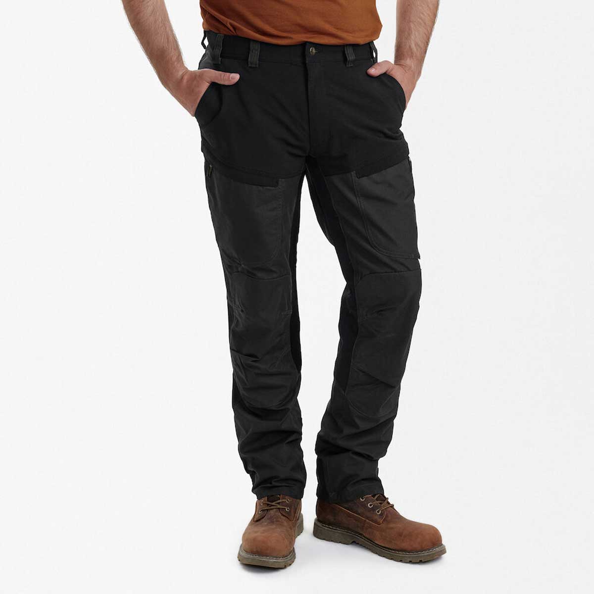 Deerhunter Strike Trousers with Membrane - black on model