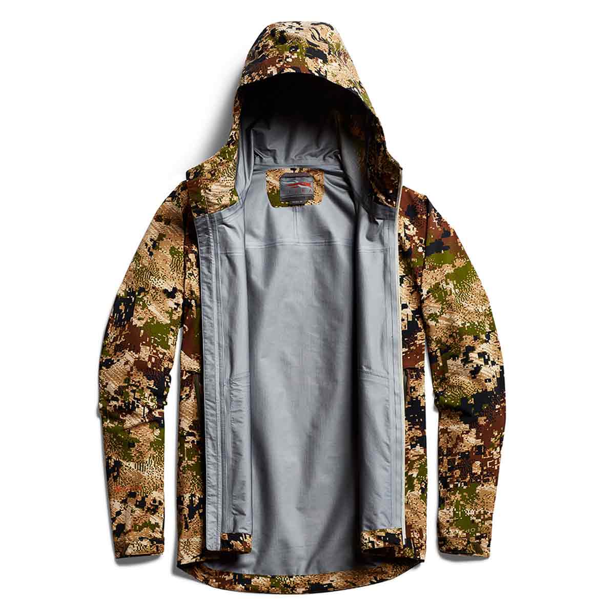 Sitka Dew Point Jacket - Optifade Subalpine - Inside of Jacket