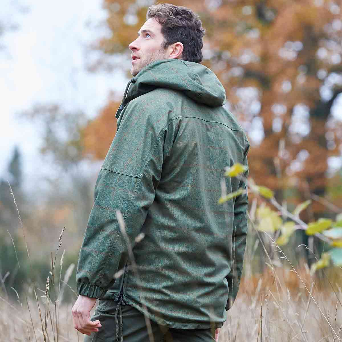 Alan Paine Didsmere Technical Tweed Men's Smock