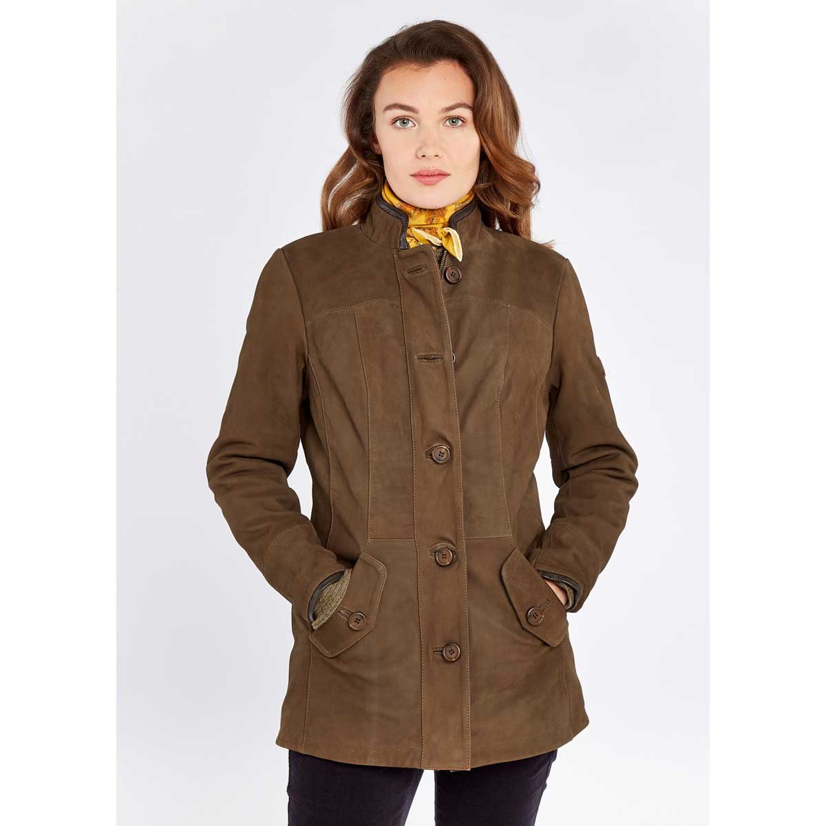 Dubarry Joyce Leather Jacket - on model