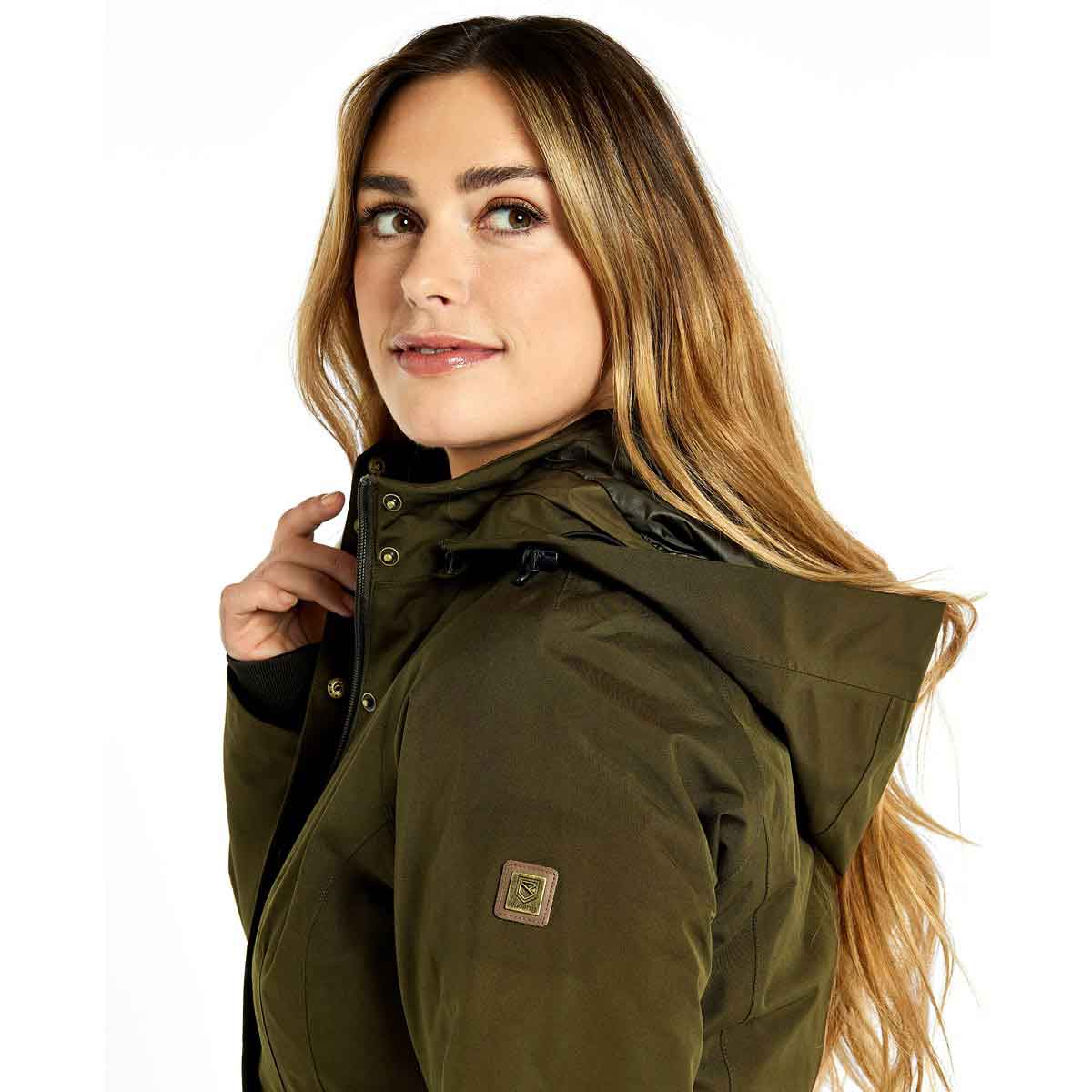 Dubarry Robinson Jacket - olive hood