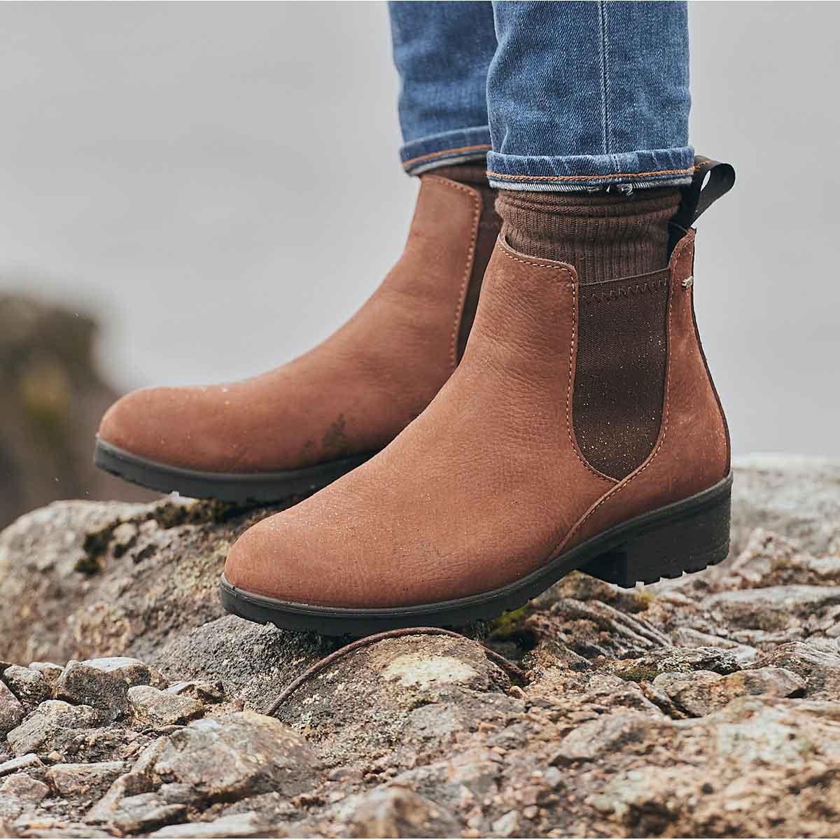 Dubarry Waterford Boot - walnut lifestyle