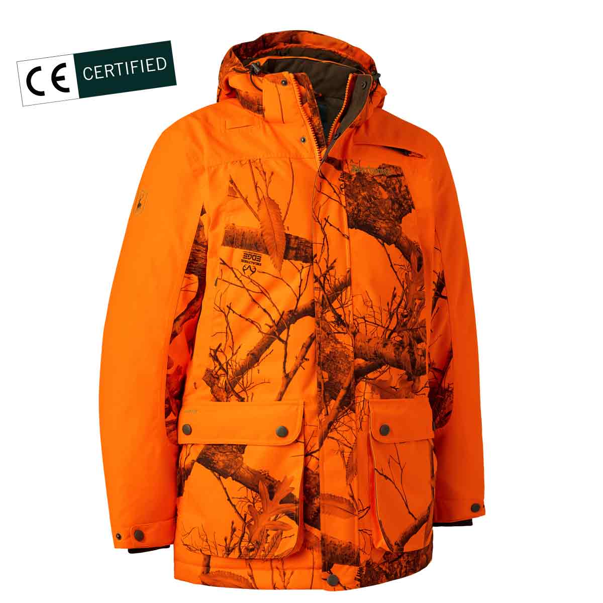 Deerhunter Eagle Jacket Front view with CE Certified logo