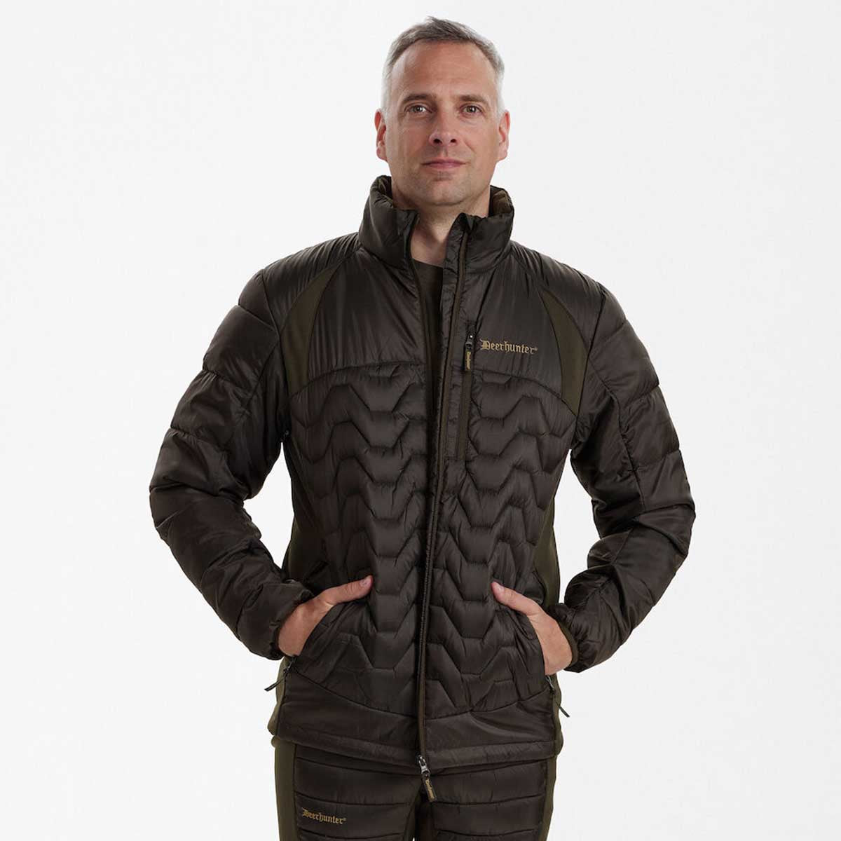 Deerhunter Excape Quilted Jacket - On Model