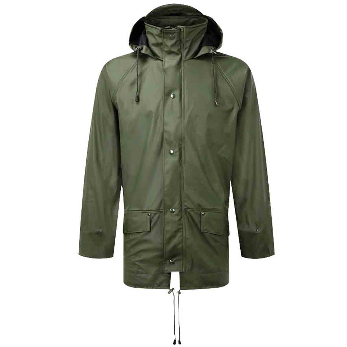 Fort Workwear Jacket - Fort Workwear Waterproofs - Flex PU green