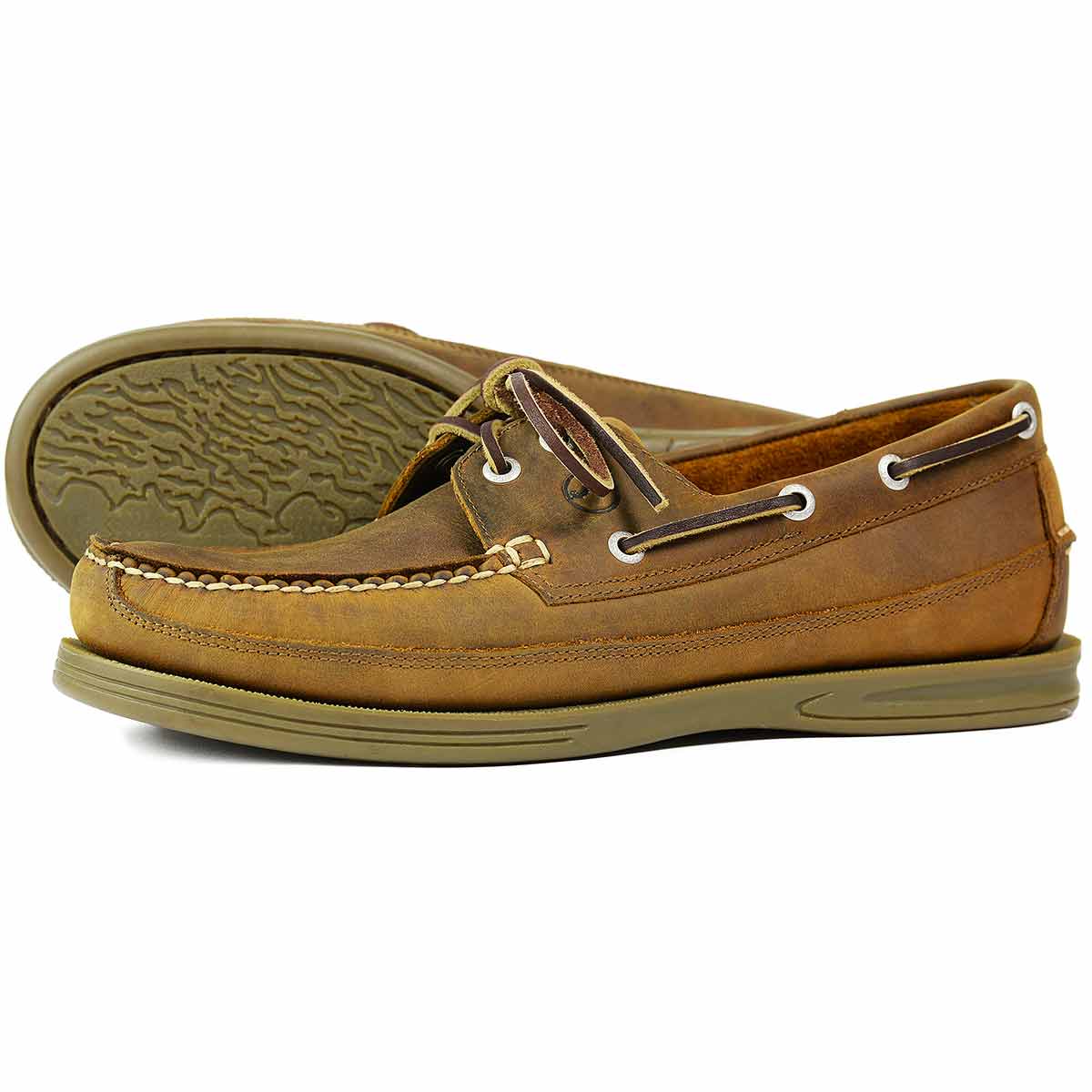 Orca Bay Fowey Men's Deck Shoe Saddle Sand