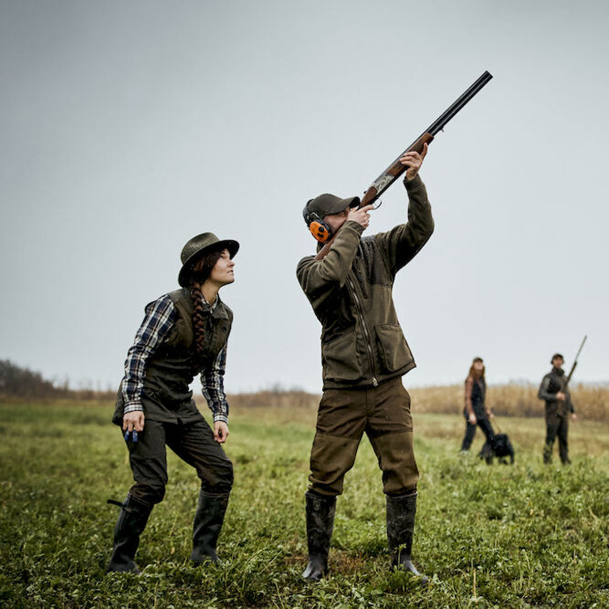 Deerhunter Gamekeeper Shooting Jacket - On Model