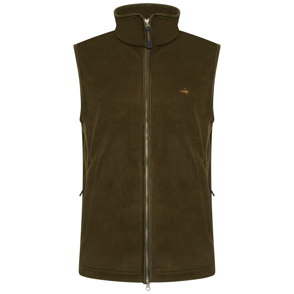 Harehill Birtles Fleece Gilet - Fern