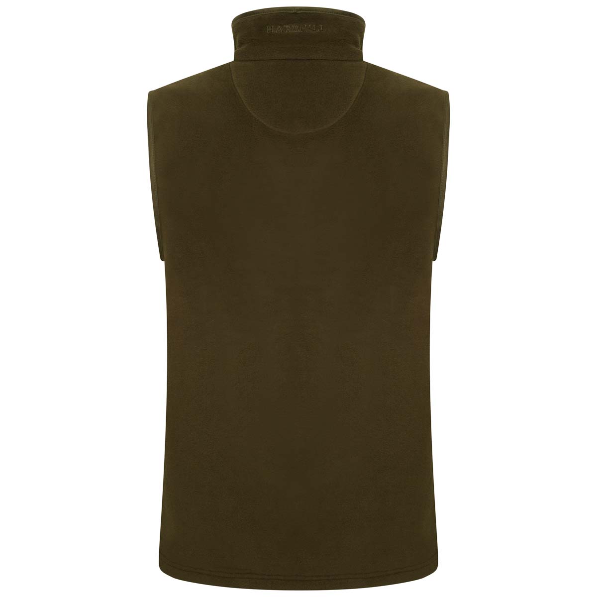 Harehill Birtles Fleece Gilet - Fern - rear