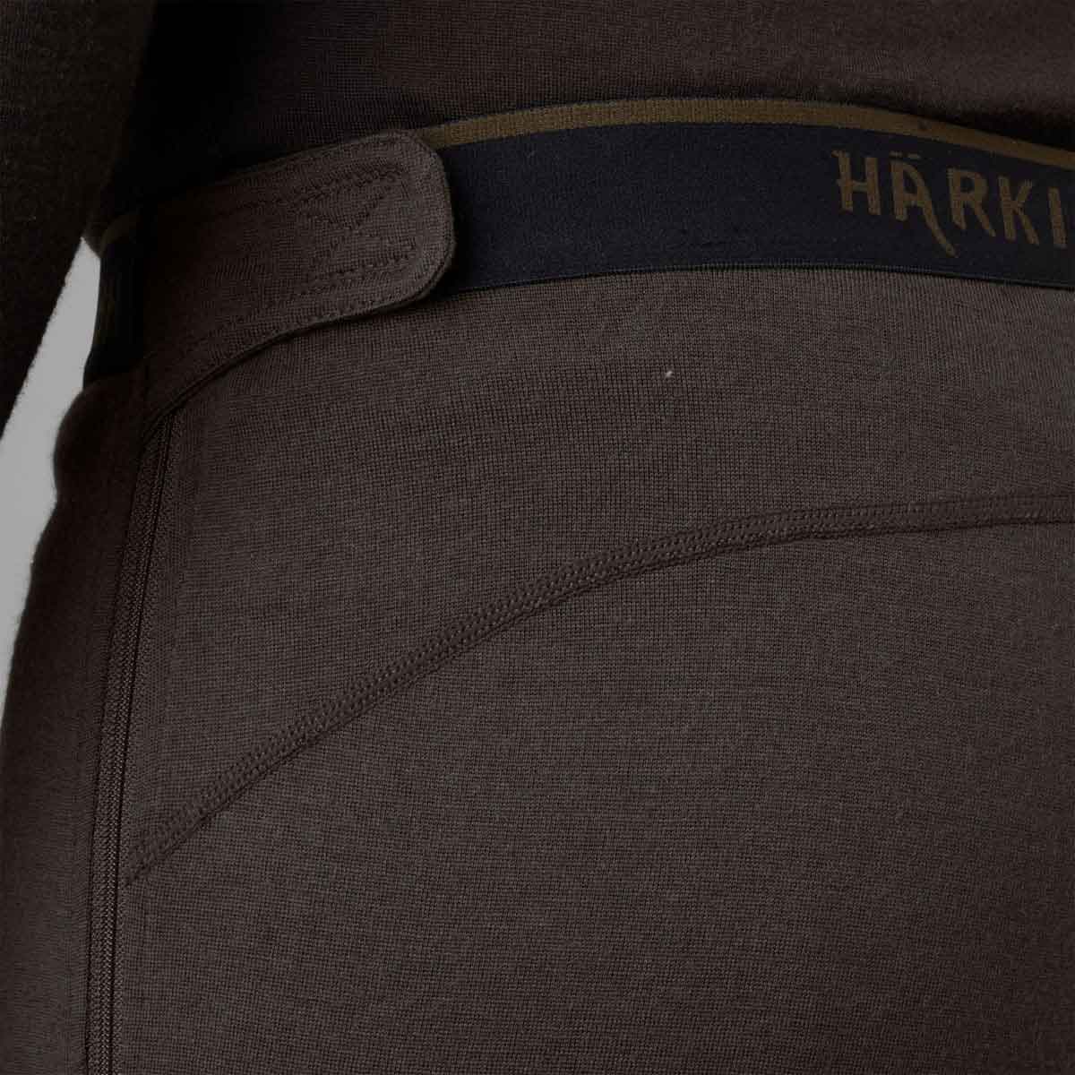 Harkila Base All Season Side Zip Long John - adjustable waistband