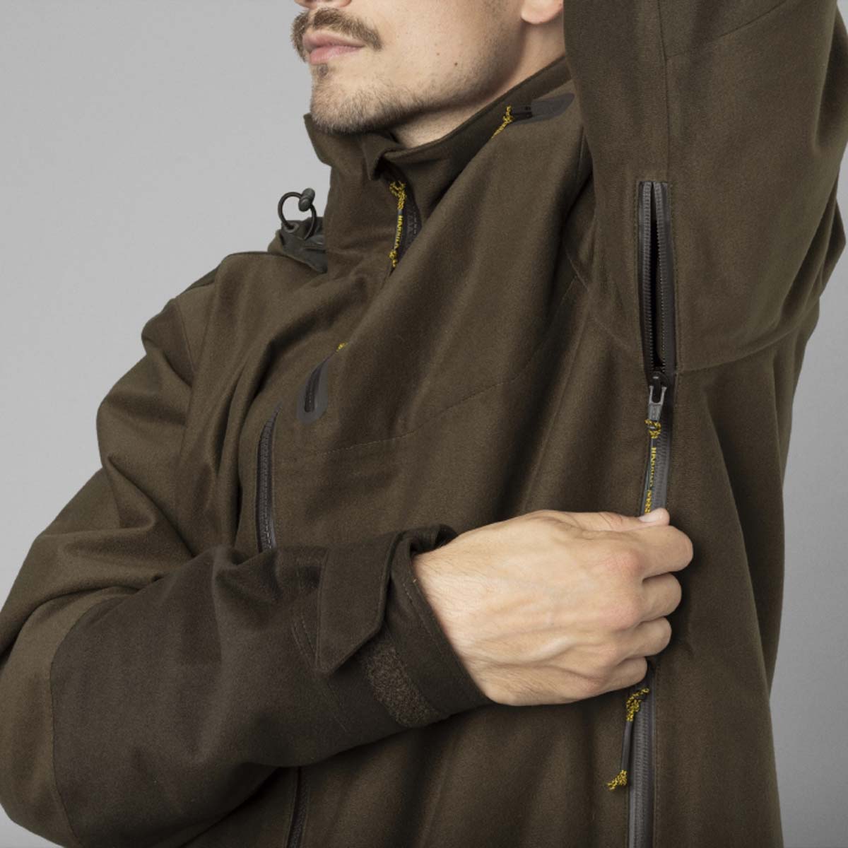 Harkila Forest Hunter GTX Jacket - Under arm vent zip