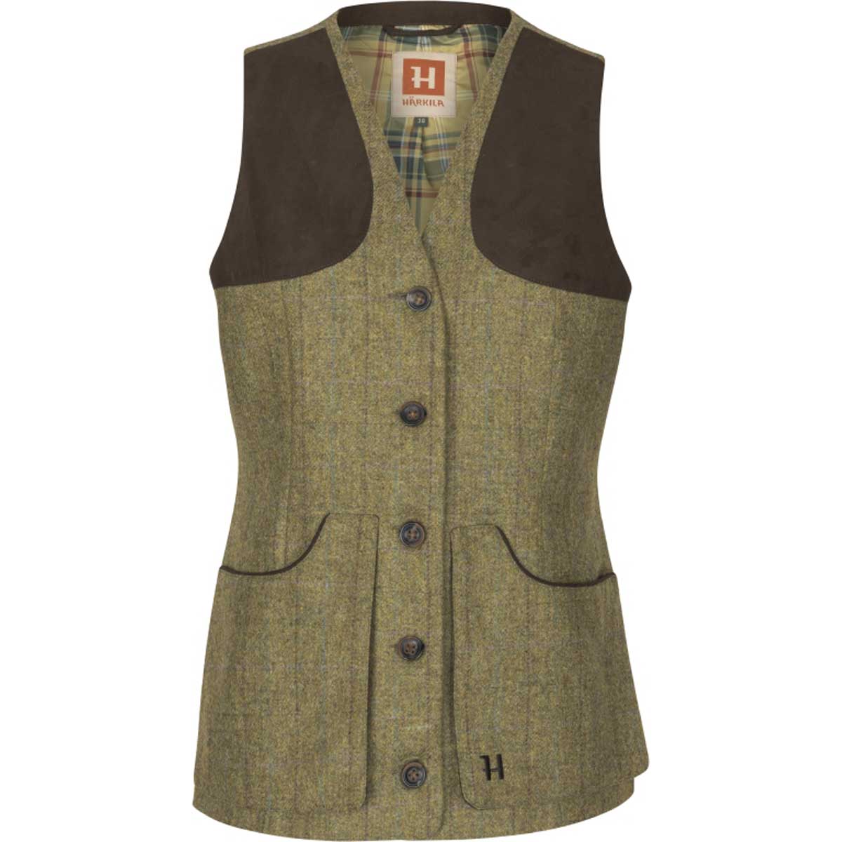 Harkila Jura Women s Tweed Shooting Waistcoat ArdMoor