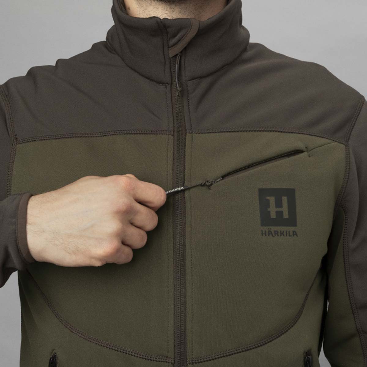 Harkila Olaf Fleece - Chest Pocket