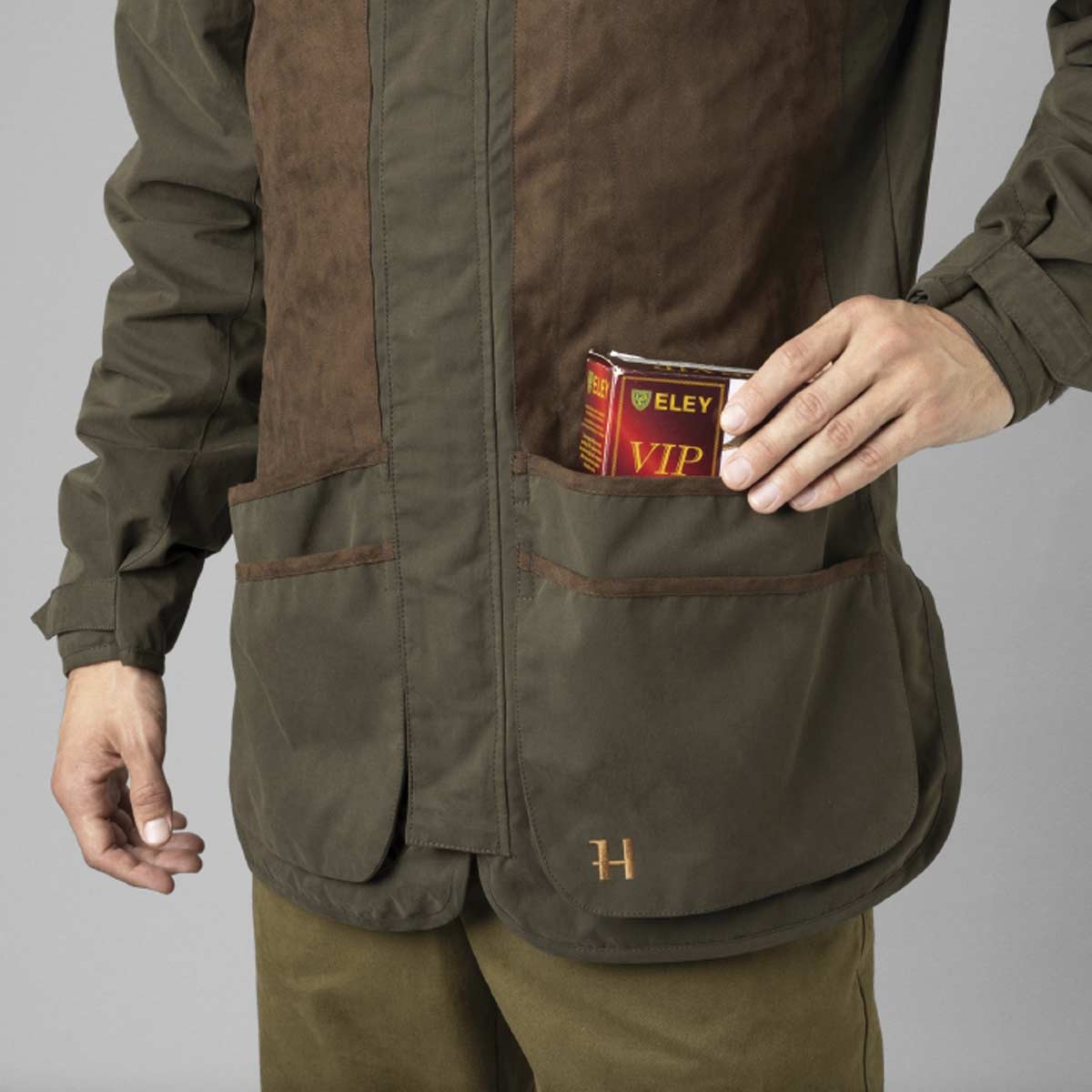 Harkila Rannoch HWS Shooting Jacket - Pocket Detail