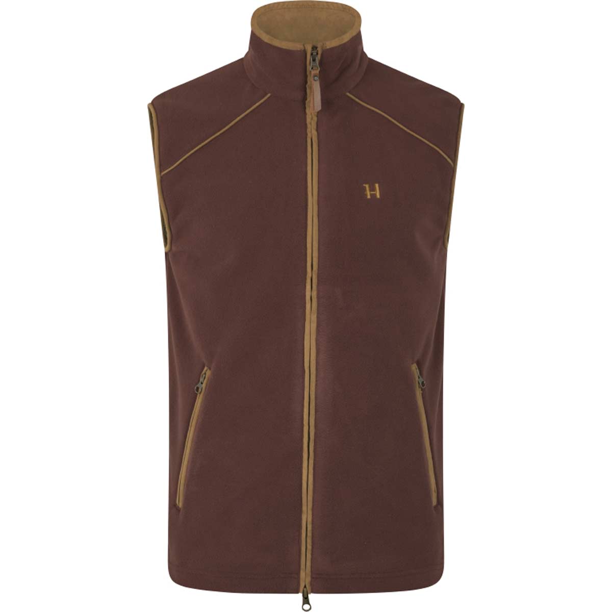 Harkila Sandhem 200 Waistcoat - Burgundy