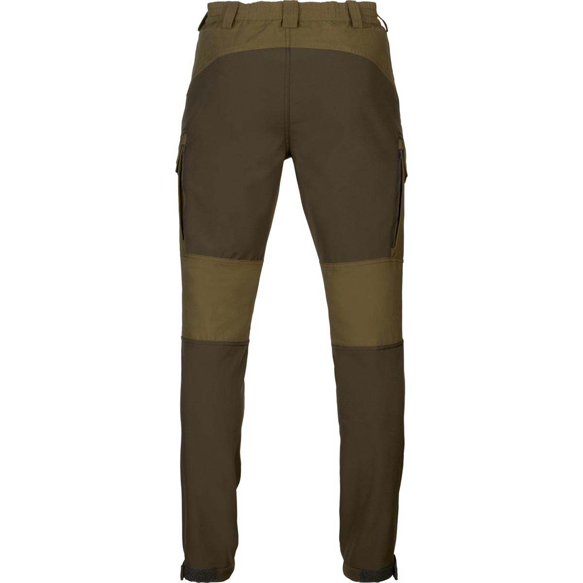 Harkila Scandinavian Trousers - Dark Olive/Willow Green - Rear