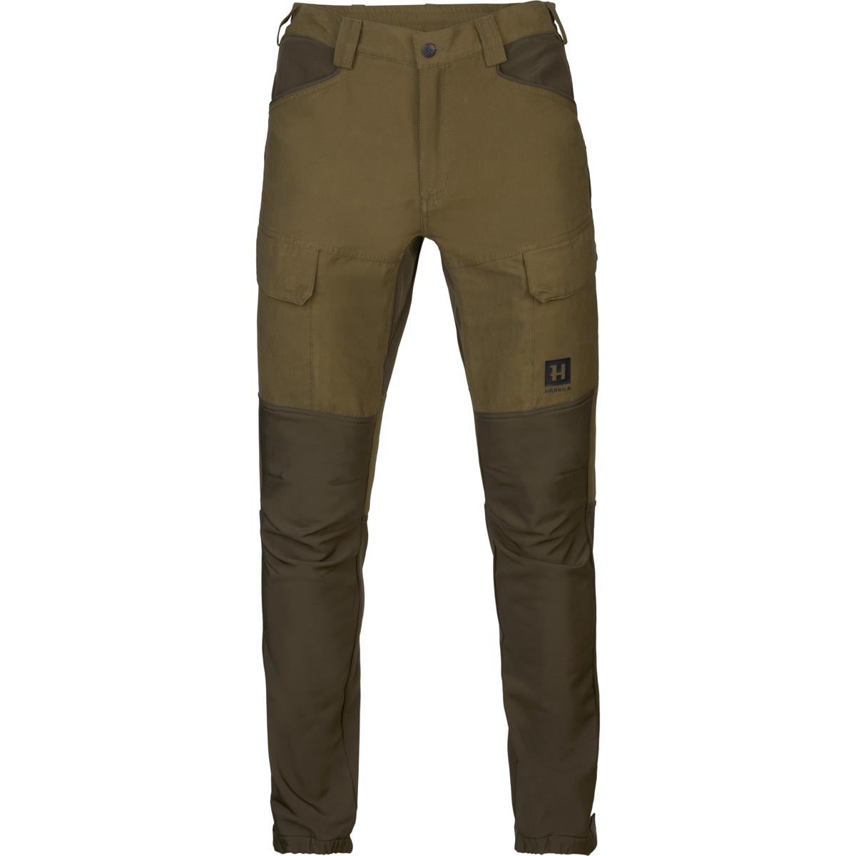 Harkila Scandinavian Trousers - Dark Olive/Willow Green