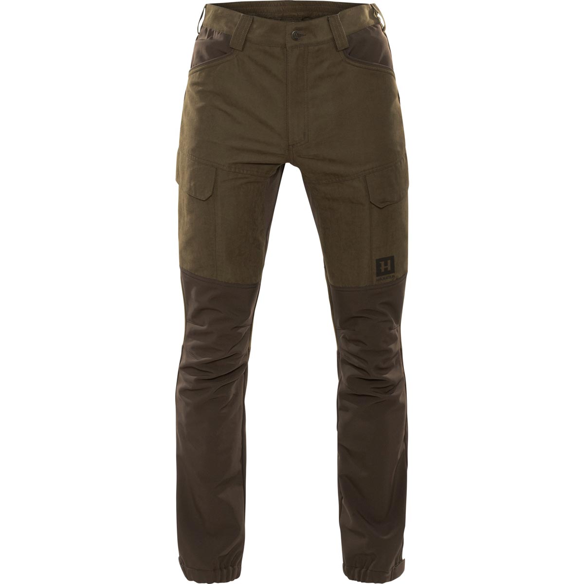 Harkila Scandinavian Trousers - Wllow Green/Deep Brown