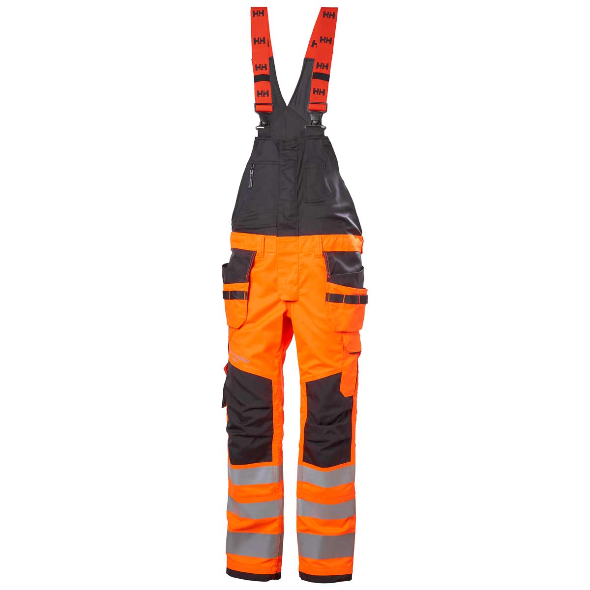 Helly-Hansen-Alna-2.0-Hi-Vis-Construction-Bib-Orange-Front