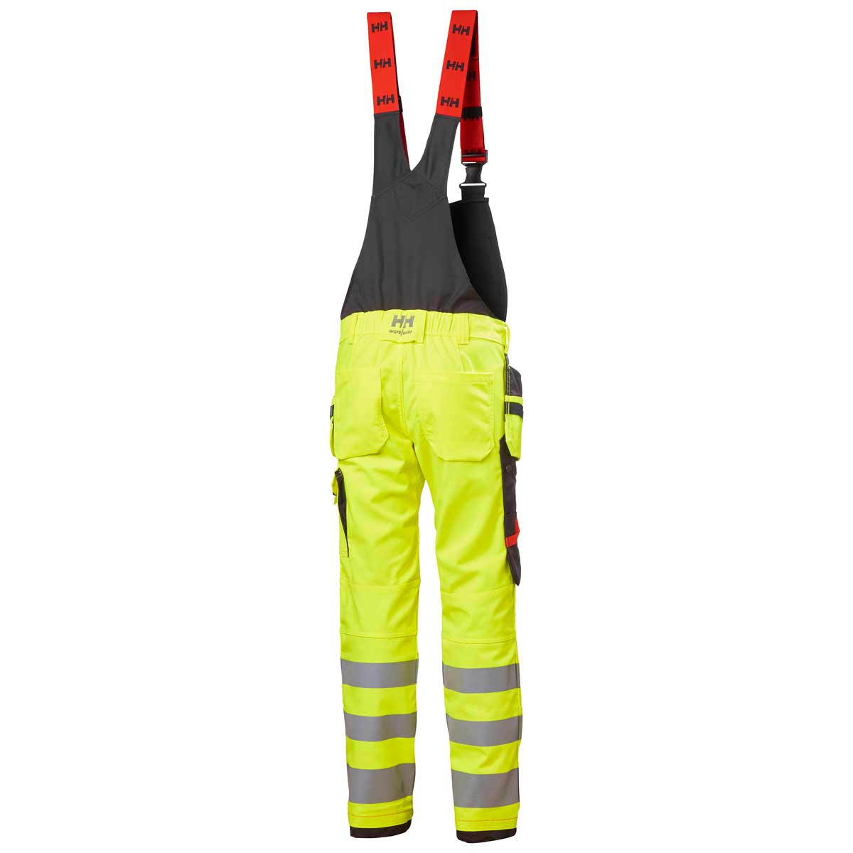     Helly-Hansen-Alna-2.0-Hi-Vis-Construction-Bib-Yellow-Rear