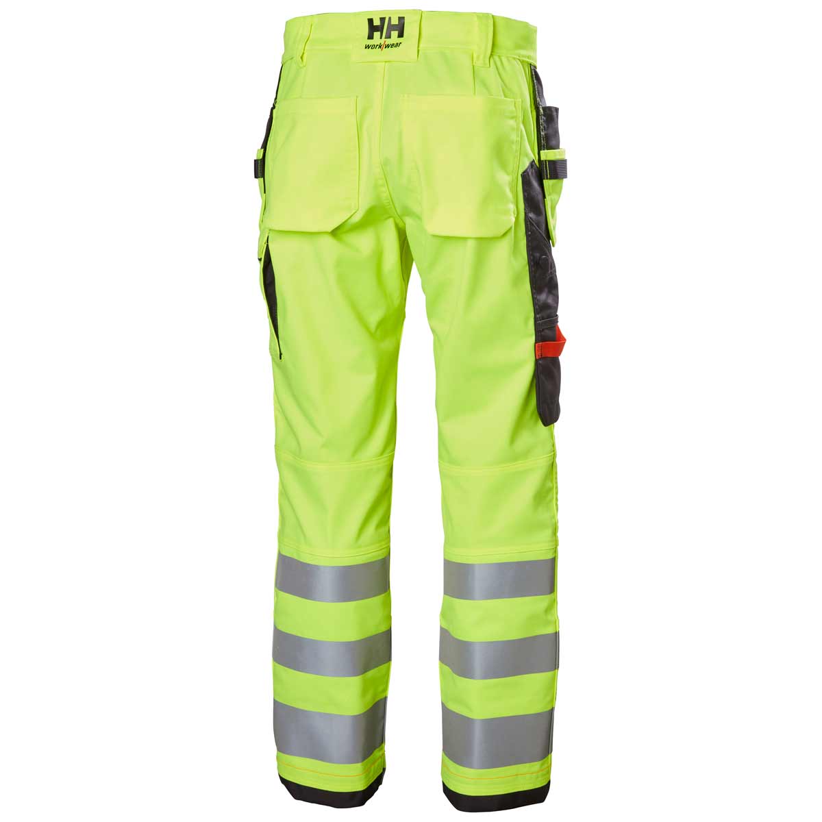    Helly-Hansen-Alna-2.0-Hi-Vis-Construction-Pant-Class-2-Yellow-Rear