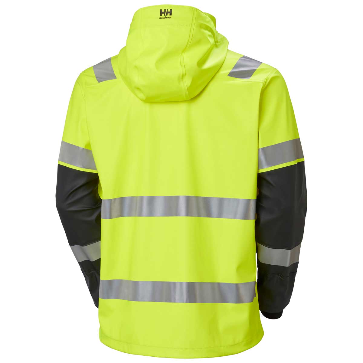       Helly-Hansen-Alna-2.0-Hi-Vis-Rain-Jacket-Yellow Rear