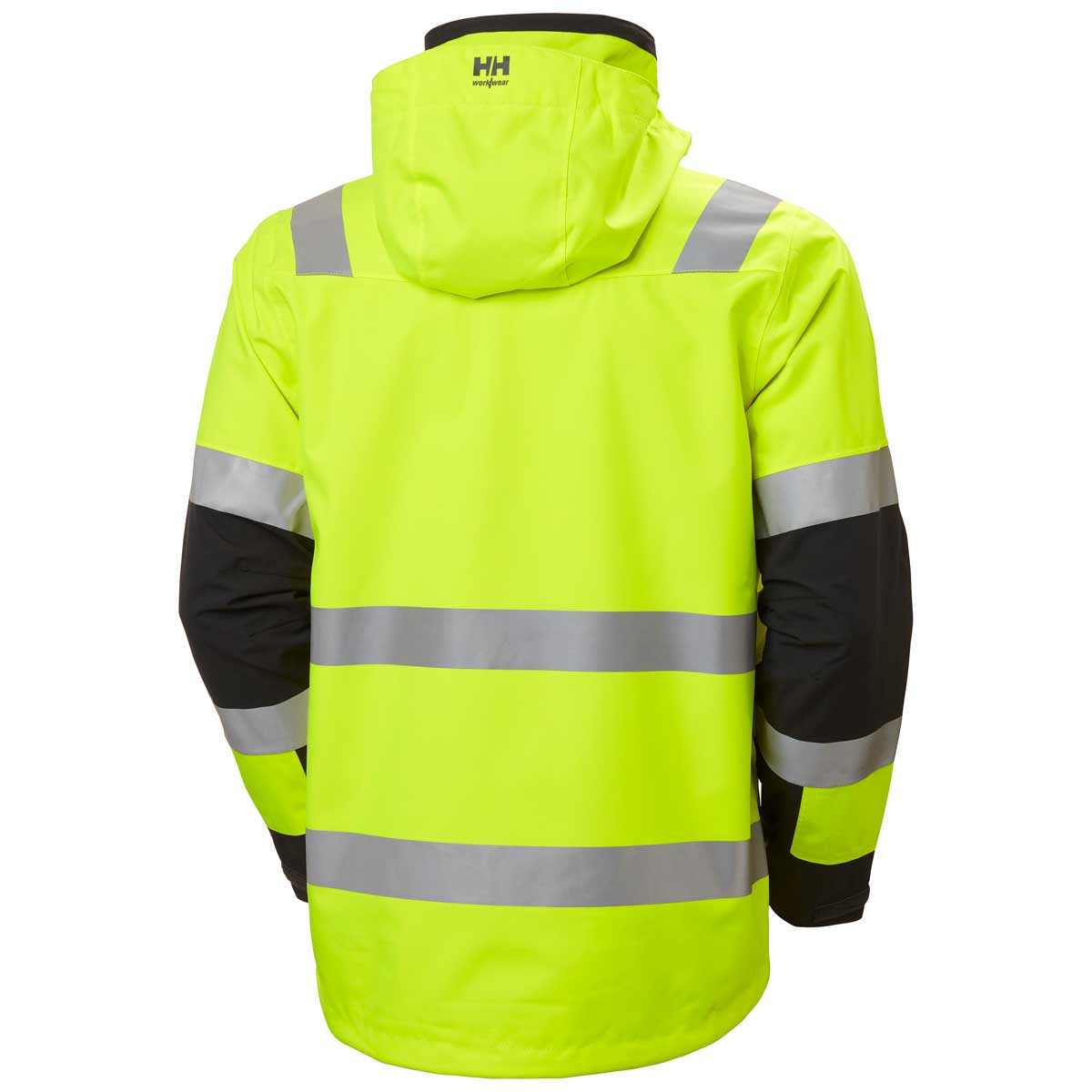     Helly-Hansen-Alna-2.0-Hi-Vis-Shell-Jacket-Yellow-Rear